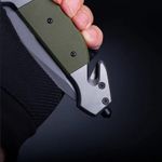 Sport si Outdoor - Camping - Cutite, bricege si accesorii - Cutite si bricege - Cutit pliabil tip briceag Foxter, 23 cm, otel inoxidabil, cu dispozitiv taiat centuri si spart geamuri - Infinity.ro