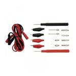 Casa si Gradina - Electrice - Accesorii electrice - Aparate de masura si control - Set tester multimetru 0.95m negru rosu 1A max 30V 60V interschimbabile Emos S4001N - Infinity.ro