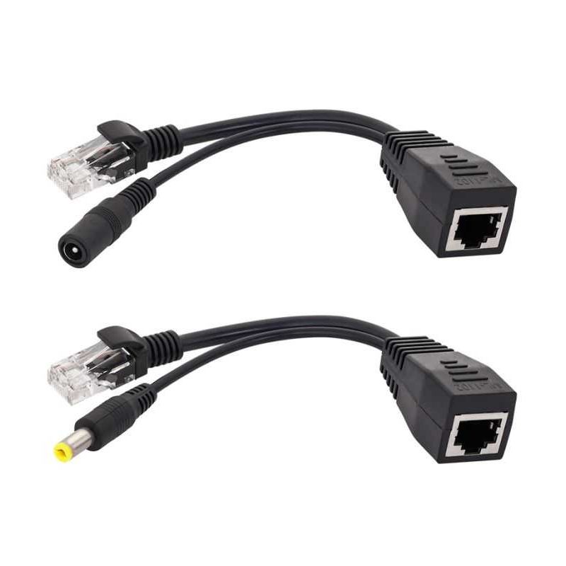 PC, gaming si accesorii - Retelistica - Cabluri si accesorii - Set adaptor POE alimentare prin cablul de retea UTP/FTP URZ1998EK E4653 EUROKOMP - Infinity.ro