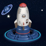 Jucarii, Copii si Bebe - Jucarii si jocuri - Jucarii & jocuri educative - Jucarii interactive - Stropitor de gradina cu racheta, jucarie de gradina, dimensiuni 10,4x28,4cm, culoare Alb ABYZ™ - Infinity.ro