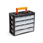 Casa si Gradina - Constructii - Depozitare, transport si protectie - Organizatoare si cutii scule - Cutie portabila pentru accesorii 315x270x145 mm HANDY 10959B - Infinity.ro
