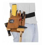 Casa si Gradina - Constructii - Depozitare, transport si protectie - Organizatoare si cutii scule - Geanta din piele pentru scule cu centura HANDY „Heritage Collection” 10262 - Infinity.ro