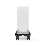Laptop, Telefoane si Tablete - Laptopuri si accesorii - Accesorii Laptop - Alte accesorii laptop - Stand PC Nedis latime reglabila 4 roti blocabile - Infinity.ro