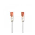 PC, gaming si accesorii - Retelistica - Cabluri si accesorii - Cablu UTP CAT6 RJ45 tata - RJ45 tata 1m gri Nedis - Infinity.ro