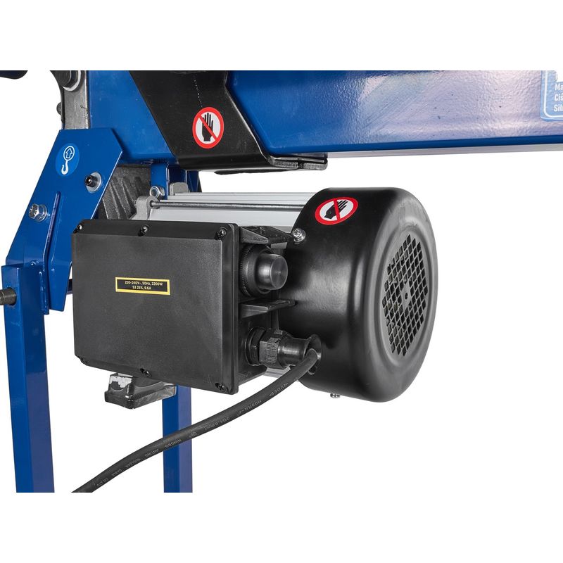 Casa si Gradina - Gradinarit si plante - Utilaje gradina - Fierastraie cu lant - Despicator electric de busteni cu suport, 7T, 2200 W, Geko G72198 - Infinity.ro