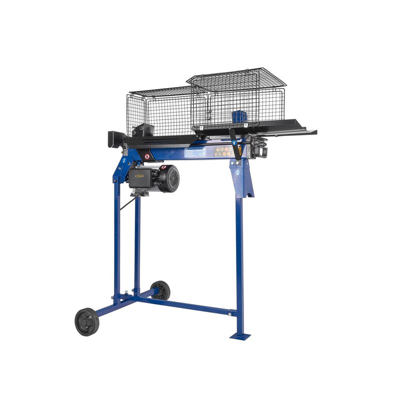 Casa si Gradina - Gradinarit si plante - Utilaje gradina - Fierastraie cu lant - Despicator electric de busteni cu suport, 7T, 2200 W, Geko G72198 - Infinity.ro