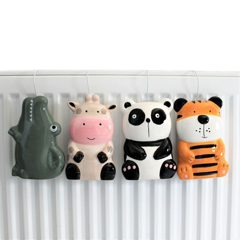 Electronice si Electrocasnice - Climatizare si sisteme de incalzire - Aparate filtrare aer - Umidificatoare - Umidificator calorifer copii crocodil cu agatatoare - Infinity.ro