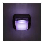 Casa si Gradina - Corpuri si surse de iluminat - Veioze si lampi - Lampi de veghe - Lumina de veghe LED cu senzor tactil violet 1 LED 1W 6x4x5 cm PHENOM - Infinity.ro