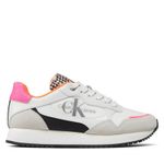 Fashion, accesorii si bijuterii - Femei - Incaltaminte femei - Sneakers si tenisi femei - Sneakers Calvin Klein Retro Runner YW0YW00634 37 EU Alb - Infinity.ro