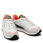 Fashion, accesorii si bijuterii - Femei - Incaltaminte femei - Sneakers si tenisi femei - Sneakers Calvin Klein Retro Runner YW0YW00634 37 EU Alb - Infinity.ro