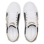 Fashion, accesorii si bijuterii - Femei - Incaltaminte femei - Sneakers si tenisi femei - Sneakers GUESS Ricena FL6RIC 40 EU Alb - Infinity.ro