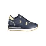 Fashion, accesorii si bijuterii - Femei - Incaltaminte femei - Sneakers si tenisi femei - Sneakers U.S. POLO ASSN. - Sylvi SYLVI4032W0/TY1,Bleumarin, Marime 37 EU Bleumarin 37 EU - Infinity.ro