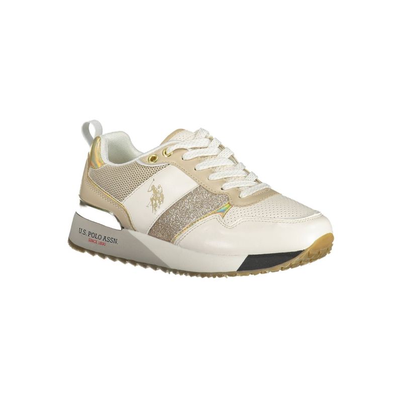 Fashion, accesorii si bijuterii/Femei/Incaltaminte femei/Sneakers si tenisi femei - Sneakers U.S. POLO ASSN. Frida FRIDA4113S1/YM1 Off Sand, Bej, Marime 37 EU - Infinity.ro