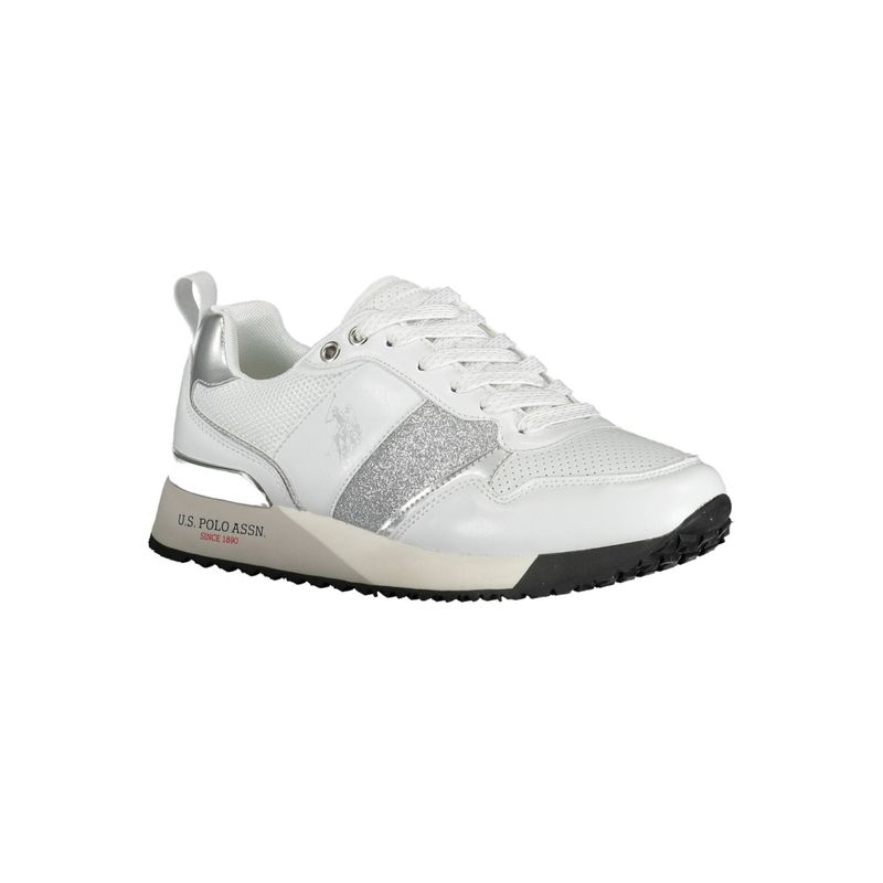 Fashion, accesorii si bijuterii/Femei/Incaltaminte femei/Sneakers si tenisi femei - Sneakers U.S. POLO ASSN. Frida FRIDA4113S1/YM1 Off Sand, Alb, Marime 39 EU - Infinity.ro
