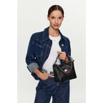 Fashion, accesorii si bijuterii - Femei - Accesorii femei - Genti si rucsacuri femei - Geanta dama Tommy Jeans Heritage Shoulder AW0AW14570 21.5 x 15.5 x 10.5 cm Negru - Infinity.ro