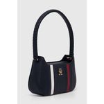 Fashion, accesorii si bijuterii - Femei - Accesorii femei - Genti si rucsacuri femei - Geanta dama Tommy Hilfiger  Emblem Shoulder Corp AW0AW15114 Bleumarin 24 x 15 x 7 cm - Infinity.ro