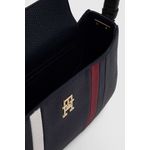 Fashion, accesorii si bijuterii - Femei - Accesorii femei - Genti si rucsacuri femei - Geanta dama Tommy Hilfiger  Emblem Shoulder Corp AW0AW15114 Bleumarin 24 x 15 x 7 cm - Infinity.ro