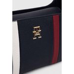 Fashion, accesorii si bijuterii - Femei - Accesorii femei - Genti si rucsacuri femei - Geanta dama Tommy Hilfiger  Emblem Shoulder Corp AW0AW15114 Bleumarin 24 x 15 x 7 cm - Infinity.ro