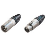 TV, Audio-Video si Foto - Audio Hi-Fi - Accesorii Audio Hi-Fi - Set Conectori Neutrik XLR Tata NC3MXX + XLR Mama NC3FXX - Infinity.ro