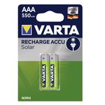 Casa si Gradina - Electrice - Accesorii electrice - Baterii, acumulatori si incarcatoare - Set 2 x Acumulatori Varta AAA 550MAh pentru lampi solare de gradina - Infinity.ro
