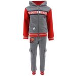 Fashion, accesorii si bijuterii - Copii - Imbracaminte copii - Treninguri si compleuri copii - Trening baieti Disney Cars 116 CM 6 ani Gri/Rosu - Infinity.ro