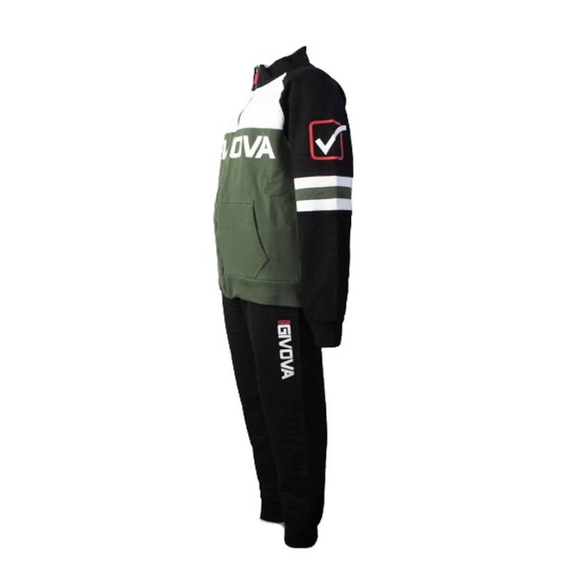 Fashion, accesorii si bijuterii - Copii - Imbracaminte copii - Treninguri si compleuri copii - Trening baieti Givova,T0192, Marime 3 ani 98 CM Verde militar - Infinity.ro