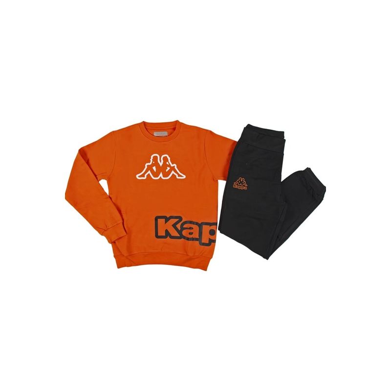 Fashion, accesorii si bijuterii - Copii - Imbracaminte copii - Treninguri si compleuri copii - Trening baieti Kappa 8031T0028 166 CM Portocaliu 16 ani - Infinity.ro