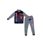 Fashion, accesorii si bijuterii - Copii - Imbracaminte copii - Treninguri si compleuri copii - Trening Baieti La Casa de Papel, Gri, 164 CM, 14 ani - Infinity.ro