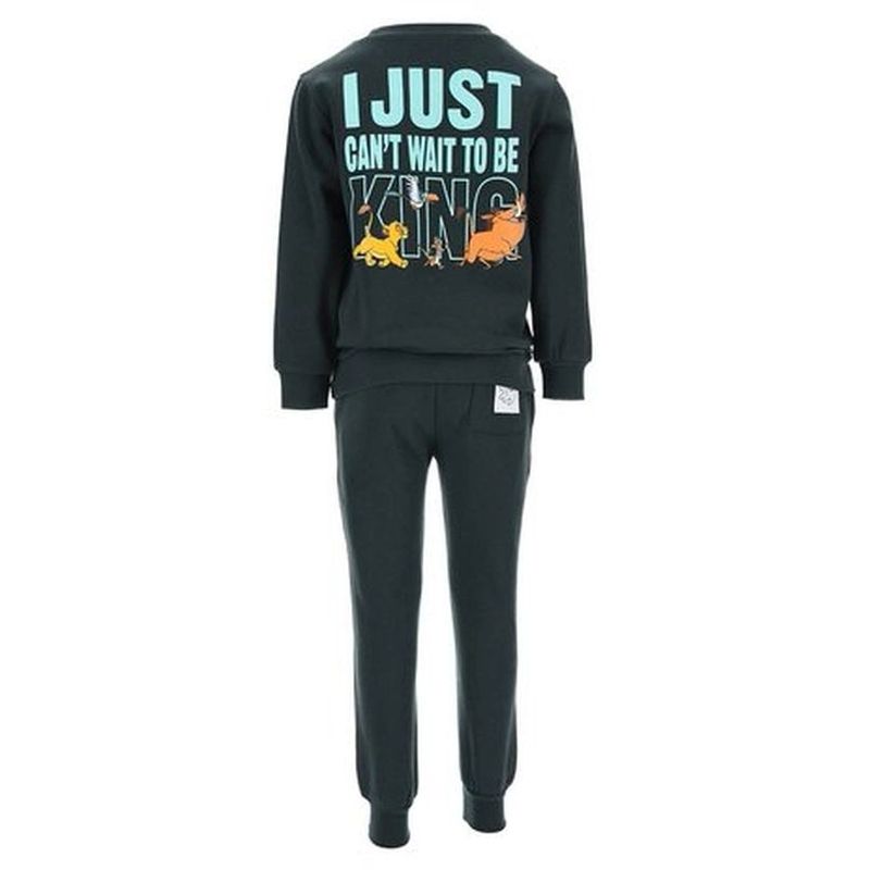 Fashion, accesorii si bijuterii - Copii - Imbracaminte copii - Treninguri si compleuri copii - Trening baieti Lion King 98 CM 3 ani Verde militar - Infinity.ro