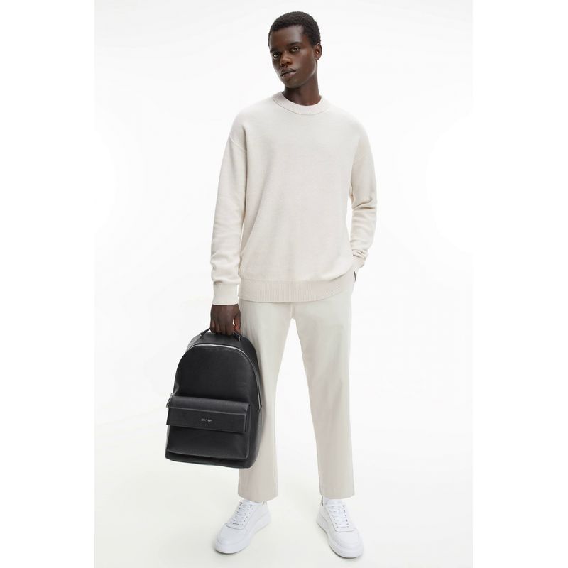 Fashion, accesorii si bijuterii - Barbati - Accesorii barbati - Genti si rucsacuri barbati - Rucsac Calvin Klein Minimalism Mono Flap Pckt Bp K50K509277 Negru 43 x 30 x 17 cm - Infinity.ro