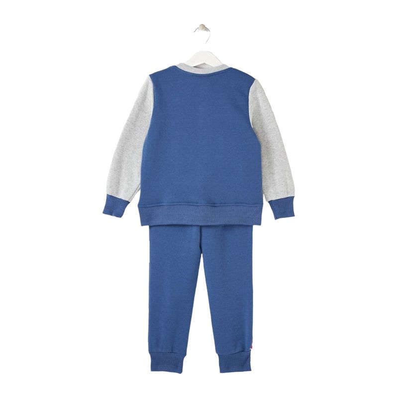 Fashion, accesorii si bijuterii - Copii - Imbracaminte copii - Treninguri si compleuri copii - Trening baieti Spiderman, model 52121328 92 CM 24 luni Albastru/Gri - Infinity.ro