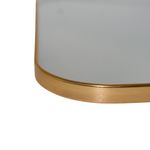 Casa si Gradina - Decoratiuni - Oglinzi - Oglinda cadru metalic dreptunghiular auriu 55x45 cm - Infinity.ro