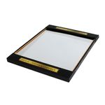 Casa si Gradina - Decoratiuni - Oglinzi - Oglinda cadru metalic dreptunghiular auriu 55x45 cm - Infinity.ro