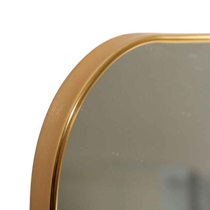 Casa si Gradina - Decoratiuni - Oglinzi - Oglinda cadru metalic dreptunghiular auriu 55x45 cm - Infinity.ro