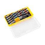 Casa si Gradina - Constructii - Scule electrice si accesorii - Seturi si accesorii pentru gaurit si insurubat - Set Bituri color 15buc REBEL RB-1112 - Infinity.ro