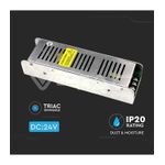 Casa si Gradina - Corpuri si surse de iluminat - Benzi LED - Sursa alimentare dimabila 24V 150W 6.5A IP20 V-TAC - Infinity.ro