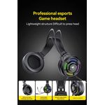 TV, Audio-Video si Foto - Portabile audio - Casti audio - Casti audio gaming cu microfon ajustabil omnidirectional, sunet 7.1, compatibil PC, Laptop, iluminare LED, control volum - Infinity.ro