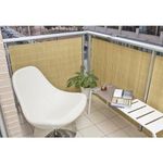 Casa si Gradina - Decoratiuni - Pereti despartitori si paravane - Paravan pentru balcon, terasa, gard PVC, stil bambus, 1300 g/m2, UV, 3x1 m - Infinity.ro