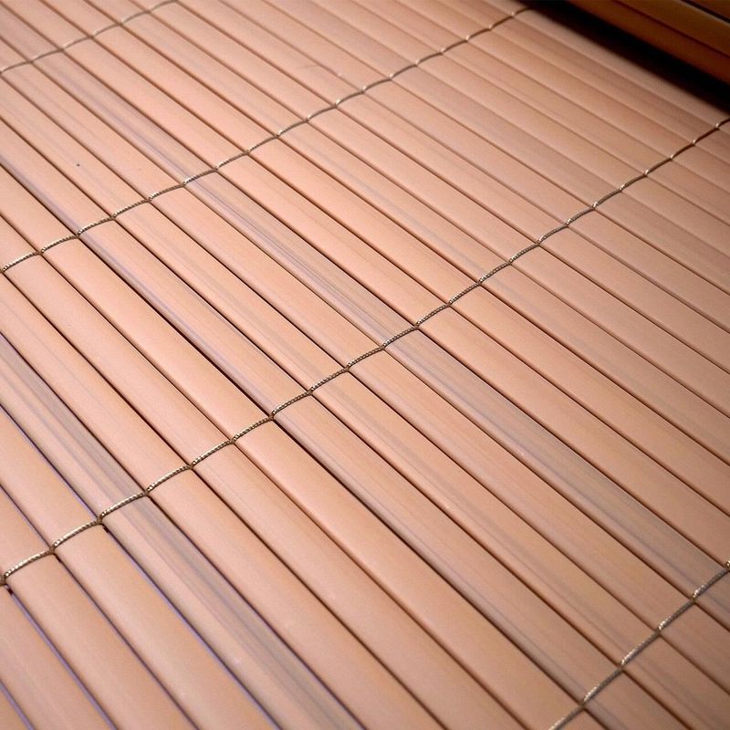 Casa si Gradina - Decoratiuni - Pereti despartitori si paravane - Paravan pentru balcon, terasa, gard PVC, stil bambus, 1300 g/m2, UV, 3x1 m - Infinity.ro