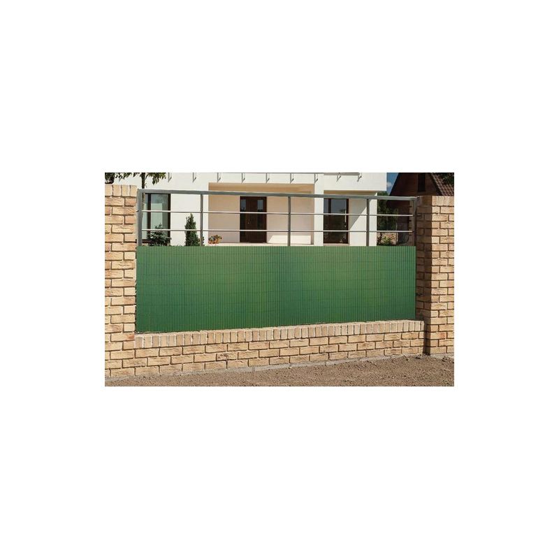 Casa si Gradina - Decoratiuni - Pereti despartitori si paravane - Paravan pentru balcon, terasa, gard PVC, verde, 1300 g/m2, UV, 3x1 m - Infinity.ro