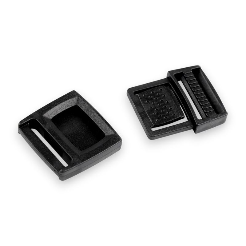 Casa si Gradina - Decoratiuni - DIY - Articole mercerie - Catarama din plastic pentru textile Crisalida, latime 25 mm, Negru - Infinity.ro