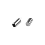 Casa si Gradina - Decoratiuni - DIY - Articole mercerie - Set 10 terminatii de lipit din otel inoxidabil Crisalida, diametru 2 mm, Argintiu - Infinity.ro
