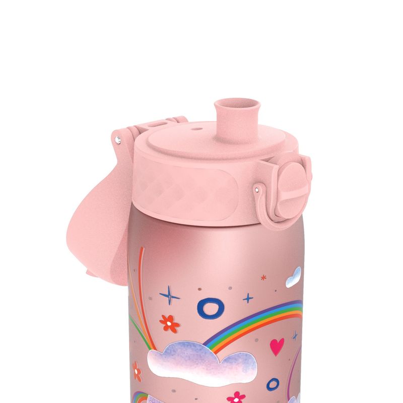 Casa si Gradina - Bucatarie si vesela - Cani si pahare - Sticle - Sticla apa pentru copii Slim, recyclon, 500ml, Unicorn Rainbows - Ion8 - Infinity.ro