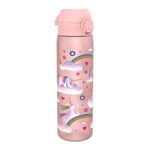 Casa si Gradina - Bucatarie si vesela - Cani si pahare - Sticle - Sticla apa pentru copii Slim, recyclon, 500ml, Unicorn Rainbows - Ion8 - Infinity.ro