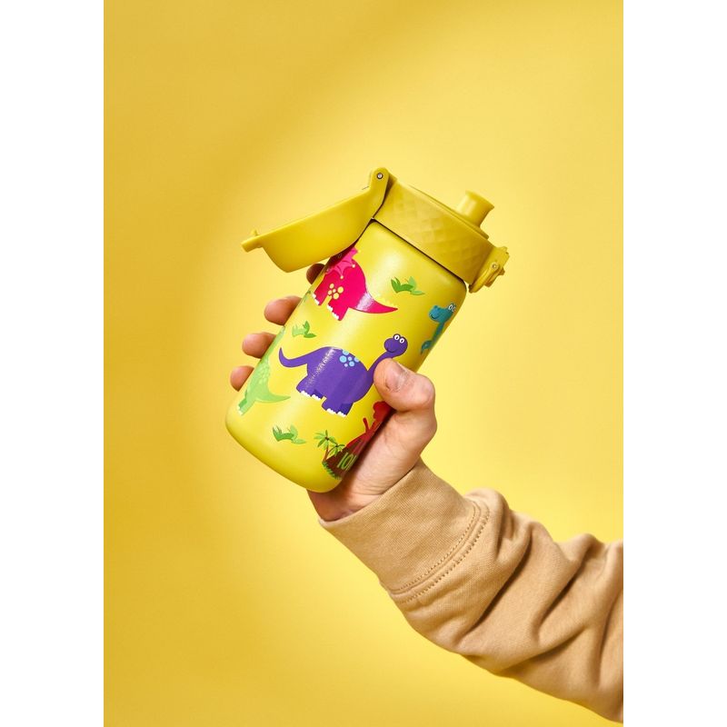 Casa si Gradina - Bucatarie si vesela - Cani si pahare - Sticle - Sticla apa pentru copii, inox, 320ml, Dinosaurs - Ion8 - Infinity.ro