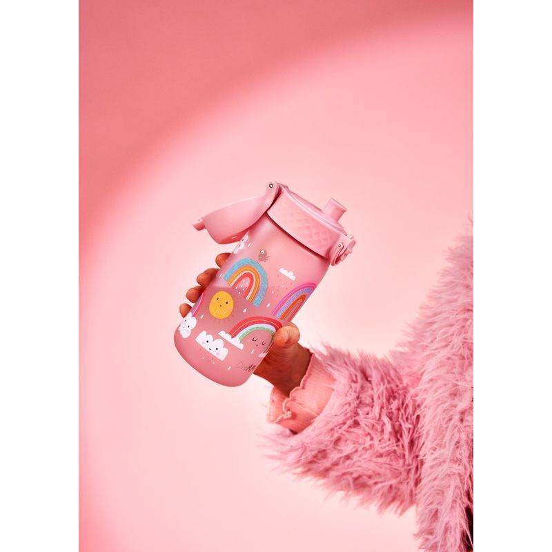 Casa si Gradina - Bucatarie si vesela - Cani si pahare - Sticle - Sticla apa pentru copii, recyclon, 350ml, Rainbows - Ion8 - Infinity.ro