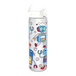 Casa si Gradina - Bucatarie si vesela - Cani si pahare - Sticle - Sticla apa pentru copii Slim, recyclon, 500ml, Robots - Ion8 - Infinity.ro