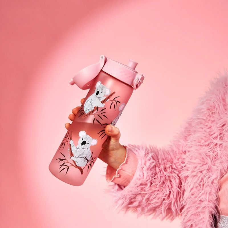 Casa si Gradina - Bucatarie si vesela - Cani si pahare - Sticle - Sticla apa pentru copii Slim, recyclon, 500ml, Koala - Ion8 - Infinity.ro