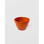 Casa si Gradina - Gradinarit si plante - Plante si ghivece - Ghivece si suporturi - Ghiveci Lux cu Tava, STERK, 24X16 cm, Plastic Maro - Infinity.ro