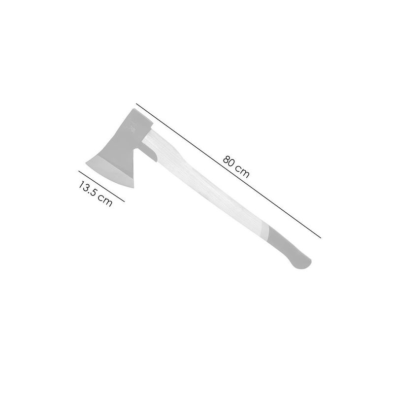 Casa si Gradina - Gradinarit si plante - Unelte gradinarit - Topoare - Topor, coada lemn, cu protectie, 1.5 kg, 13.5x80 cm, Richmann Exclusive - Infinity.ro